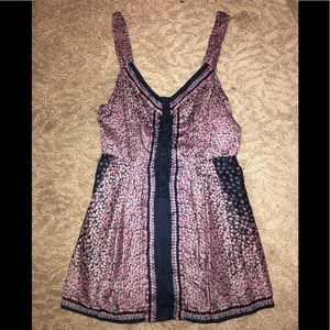 Free People Poppy Fields Tunic Top